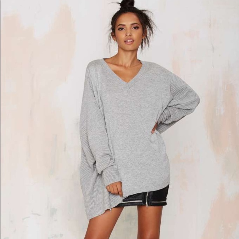 Wool Poncho Sweater